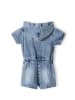 Minoti Playsuit front 9 in blue denim