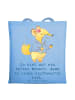 Mr. & Mrs. Panda Jutebeutel Apothekerin Herz mit Spruch in Sky Blue