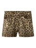 name it Twill-Shorts Leo-Print Nkfrose in silver mink