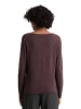 Marc O'Polo Feinstrick-Pullover regular in black cherry