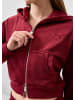 QS Sweatshirt in 3900_bordeaux