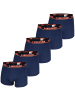 HEAD Boxershorts 5er Pack in Navy