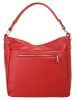Cluty Handtasche echt Leder in rot