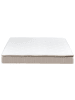 Beliani Matratze DAYDREAM in Weiß/Beige - (W) 180 x (H) 25 x (L) 200 cm