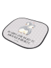 Mr. & Mrs. Panda Sonnenschutz Auto Pinguine Kuscheln mit Spruch in Grau Pastell