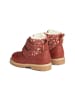 Wheat Winterschuhe Moon Velcro Tex Print in red