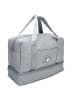 Intirilife Wasserfeste Reisetasche in GRAU
