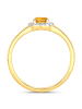 Rafaela Donata Ring Sterling Silber Citrin in gelbgold