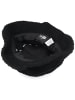 NEW ERA Teddy Bucket Hat aus flauschigem Material für kühle Tage in Schwarz