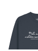 wat? Apparel Sweatshirt Ich will ja nichts sagen aber in India Ink Grey