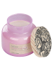 Beliani Kerze DELIGHT BLISS in Rosa - (W) 10 x (H) 10 x (L) 10 cm