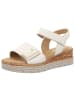 Gabor Keilsandaletten in creme (uni/gold)