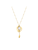 Luxenter Halskette Daklau mit 18 Karat Goldfinish – DAKLAU