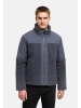 STONE HARBOUR Plüschjacke Riveen XX in Blue Grey