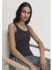 Hessnatur Tanktop Rundhals Fitted 2er-Set in schwarz