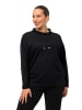 Ulla Popken Sweatshirt in schwarz