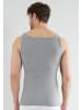 CECEBA Tank-Top 2Er Pack Classic Double Rib in grau-mittel-melange