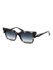 Ana Hickmann Frauen Sonnenbrille Rechtwinklig Blau