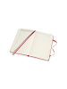 Moleskine Rezepte, mit festem Einband, 70g-Papier "Passion Journal" in Rot