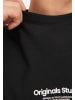 Jack & Jones T-Shirt Jorvesterbro in Moonbeam / schwarz