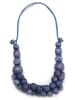 collezione alessandro Kurze Kette " Bea " in blau