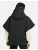 Threadbare Steppjacke THB Charlie Quilted Poncho in Schwarz