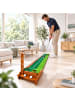 relaxdays Puttingmatte in Grün/ Natur - (B)37,5 x (H)49 x (T)300 cm
