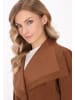 DreiMaster Women Coat in cognac