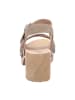 SOFTCLOX Plateau Sandaletten in Beige