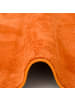 Pergamon Hochflor-Teppich Melia Rund in orange
