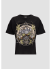 QS T-Shirt in 99D0_schwarz