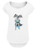 F4NT4STIC Long Cut T-Shirt The Batman Vintage in weiß