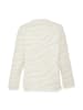 ALARY Damen Strickjacke in Wollweiss