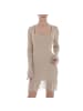 Ital-Design Kleid in Beige