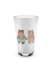 Mr. & Mrs. Panda Teeglas Bär Freundin ohne Spruch in Transparent