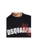 Dsquared2 Doodle Logo T Shirt Schwarz
