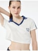 KOTON TSHIRT SS in Ekru