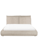 Beliani Doppelbett VINAY in Beige - (W) 176 x (H) 90 x (L) 233 cm