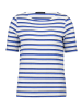 Betty Barclay Ringelshirt mit U-Boot-Ausschnitt in Weiß/Blau