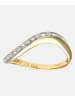 Diamant L'éternel Eternity-Ring aus 375 Gelbgold mit Diamant