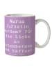 Mr. & Mrs. Panda Teetasse Spruch Juristin Liebe mit Spruch in Lavendeltraum