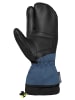 Reusch 3-Finger Handschuhe Down Spirit GORE-TEX Lobster in 7073 blck/dark deni/yello