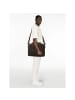 Marc O'Polo Aktentasche Leder 37 cm Laptopfach dark nickle