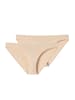 Schiesser Mini-Slip 95/5 Organic Cotton in Sand