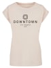 F4NT4STIC T-Shirt Downtown LA SHORT SLEEVE TEE in Whitesand