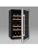 Les Petits Champs Weinkühlschrank Dual Zone 53 Flaschen CAVCD53 Silber Energieklasse G