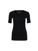 MARC CAIN Hochwertiges Basic-Shirt in Schwarz