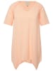 Ulla Popken Longshirt in helles pfirsich