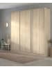 Parisot Schlafzimmer komplett Set Stauraumbett 140x200 mit Kleiderschrank