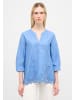 Eterna Bluse LOOSE FIT in azurblau